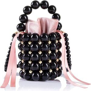 Women's beaded evening purse